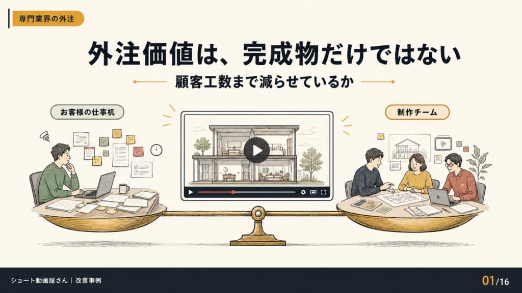 外注価値は、完成物だけではないの表紙