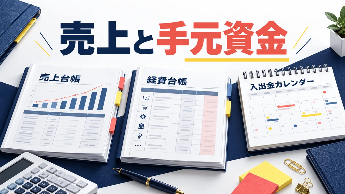 売上と手取りはどう違う？独立前に知りたい利益と資金繰りのアイキャッチ画像