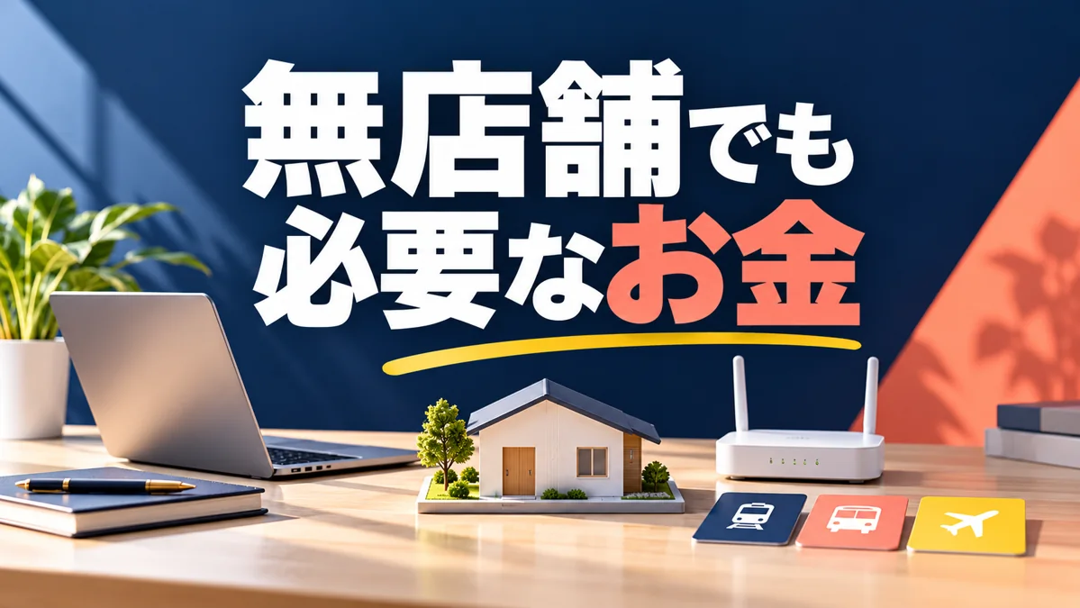 無店舗フランチャイズとは？店舗費用がなくても必要になるお金のアイキャッチ画像