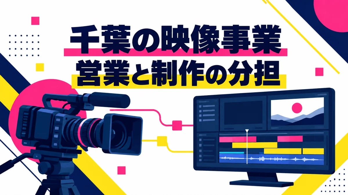 千葉の写真・映像事業者がFCを検討するには?営業と制作の分担を比較のアイキャッチ画像