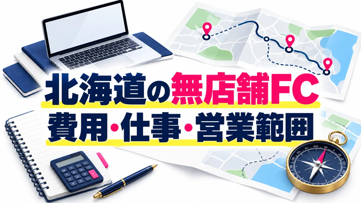 北海道で無店舗フランチャイズを始めるには？費用・仕事・営業範囲を整理のアイキャッチ画像