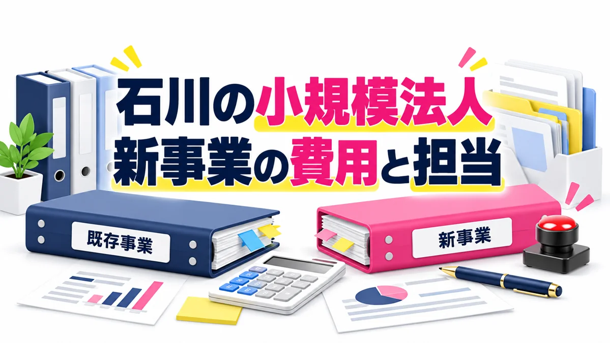 石川で小規模法人がFC加盟を考えるなら?新規事業の費用と担当を整理のアイキャッチ画像