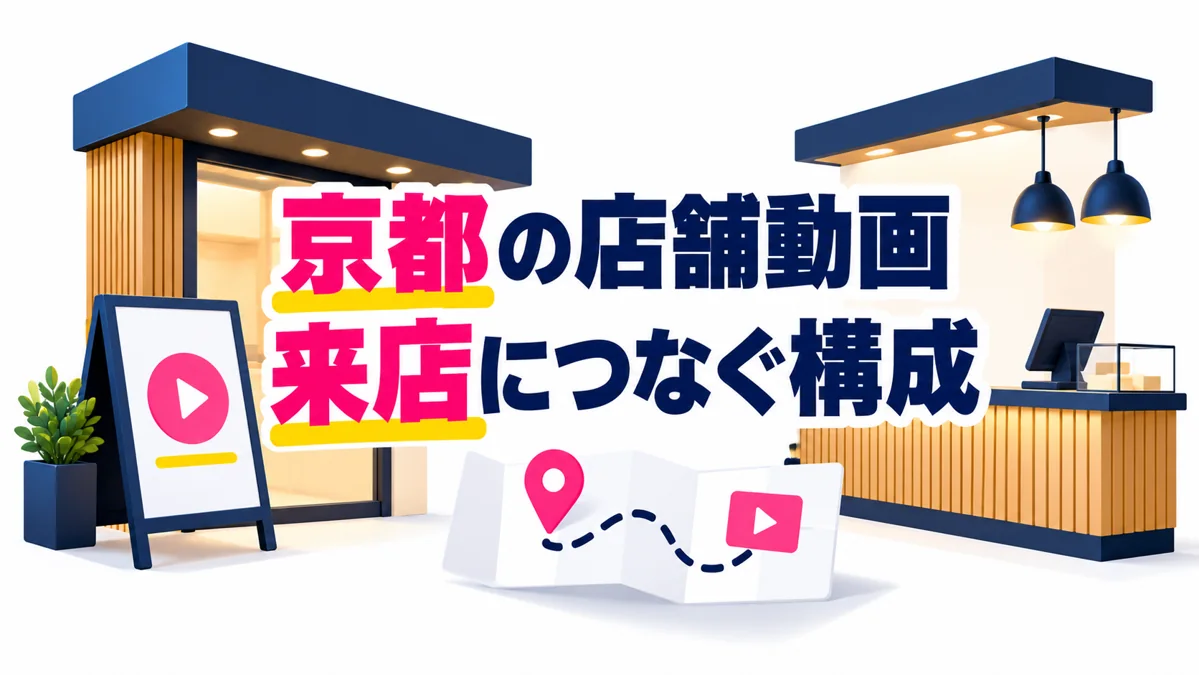 京都の店舗紹介動画|雰囲気だけで終わらせない5つの構成ポイントのアイキャッチ画像