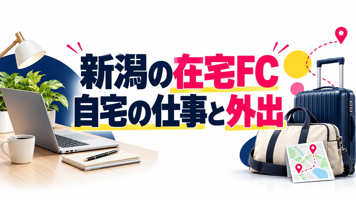 新潟の在宅フランチャイズ|自宅でできる仕事と外出が必要な仕事のアイキャッチ画像