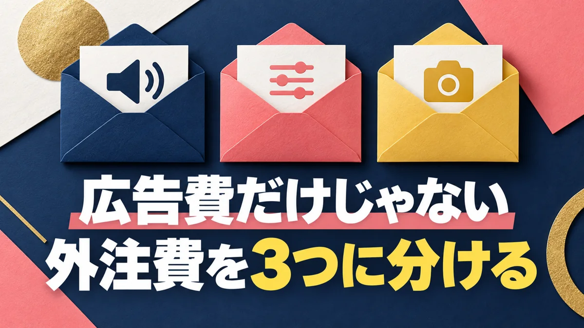 TikTok広告の外注費用は「広告費」だけじゃない｜見積もりを3つに分けて確認のアイキャッチ画像