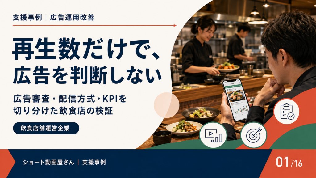 再生数だけで、広告を判断しないの表紙
