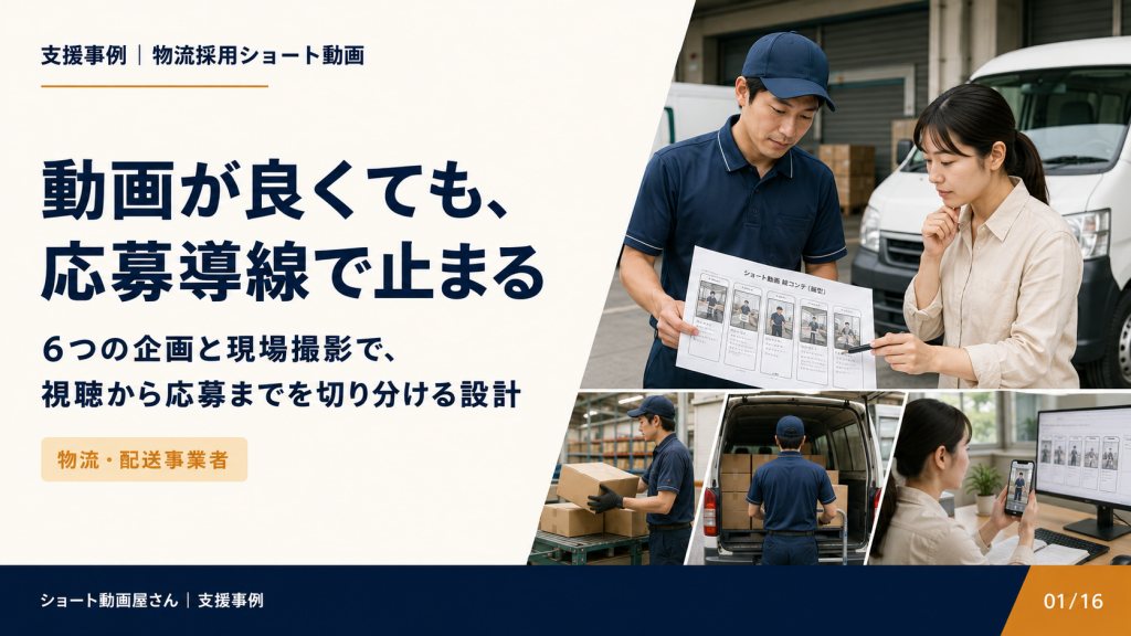 ショート動画が良くても、応募導線で止まるの表紙