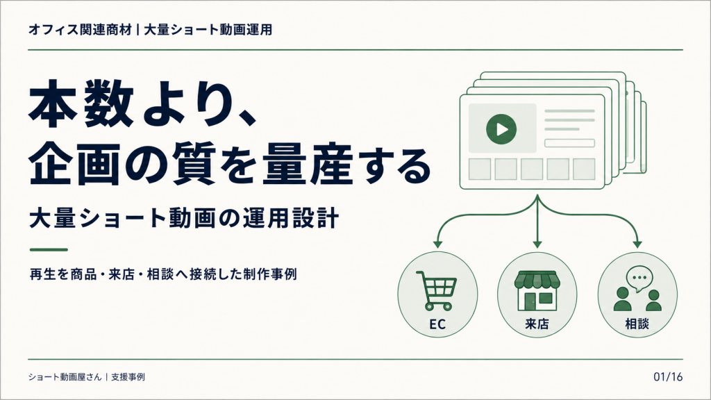 本数より、企画の質を量産するの表紙