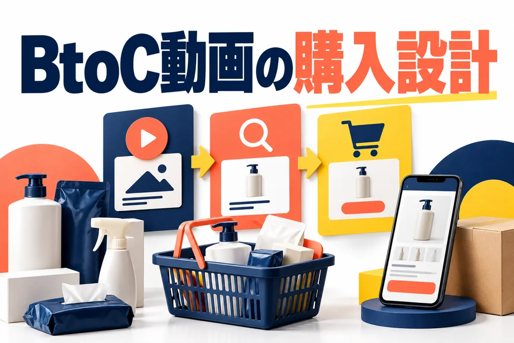 BtoCのショート動画の作り方|商品を知るところから購入までの設計のアイキャッチ画像