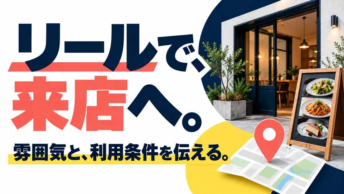 リールを来店につなげるには？店舗の魅力と利用シーンの伝え方のアイキャッチ画像