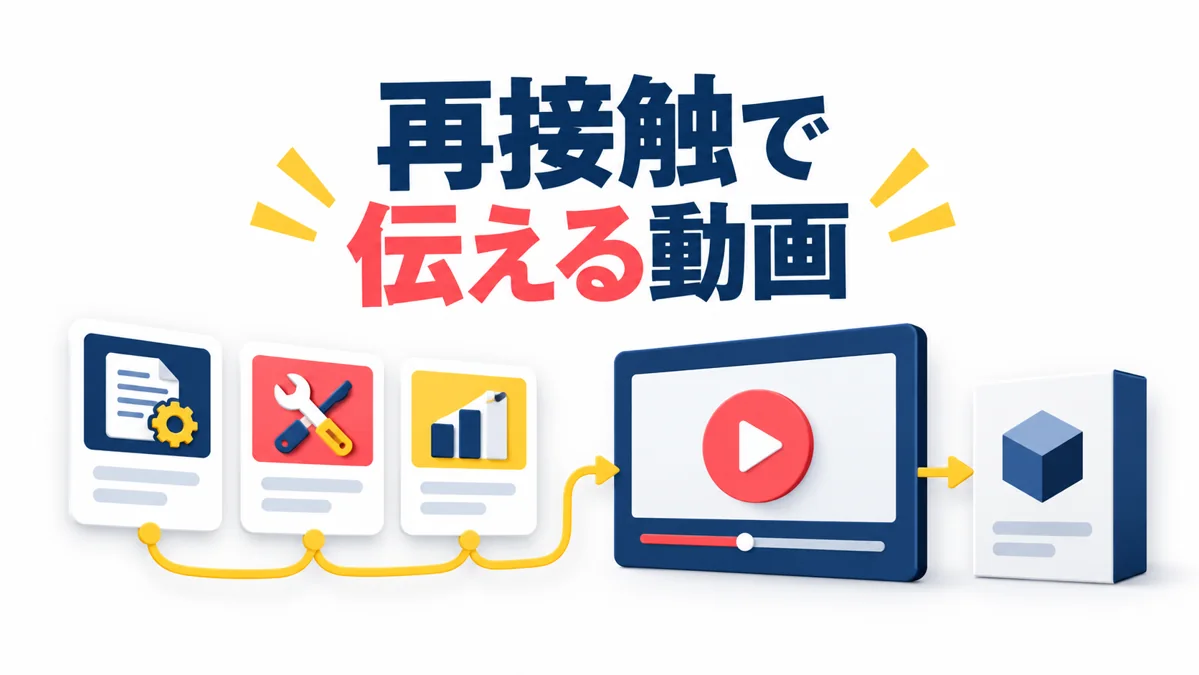 リターゲティング動画広告は何を見せる?初回接触との伝え分けのアイキャッチ画像