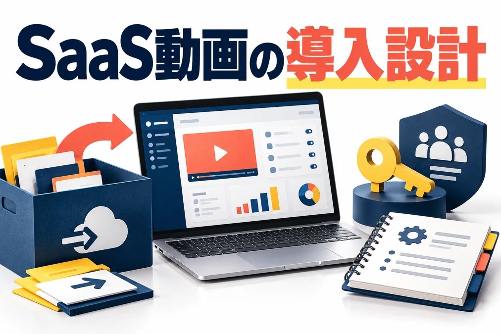 SaaSの動画マーケティング|機能紹介から導入後の変化まで伝える方法のアイキャッチ画像