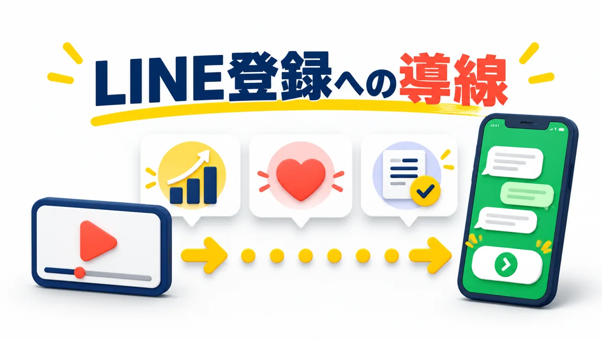ショート動画からLINE登録につなげるには？登録する理由と導線の作り方のアイキャッチ画像