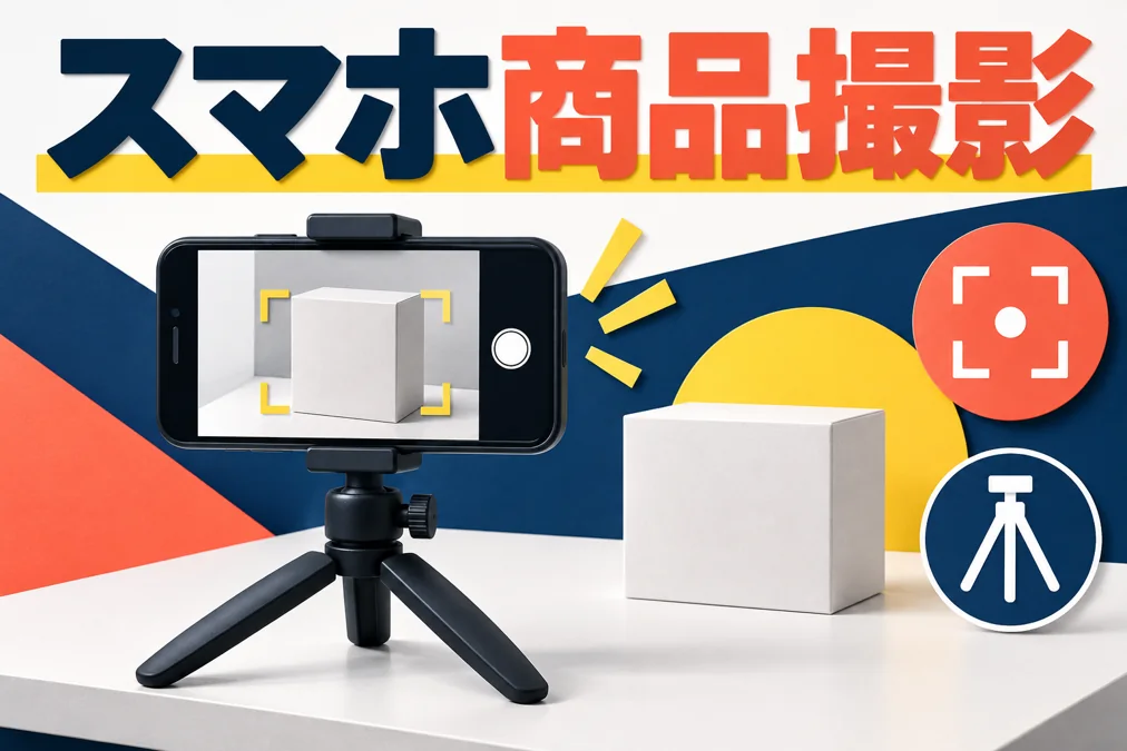 スマホで商品動画を撮る方法｜準備・構図・ピント・手ブレ対策のアイキャッチ画像