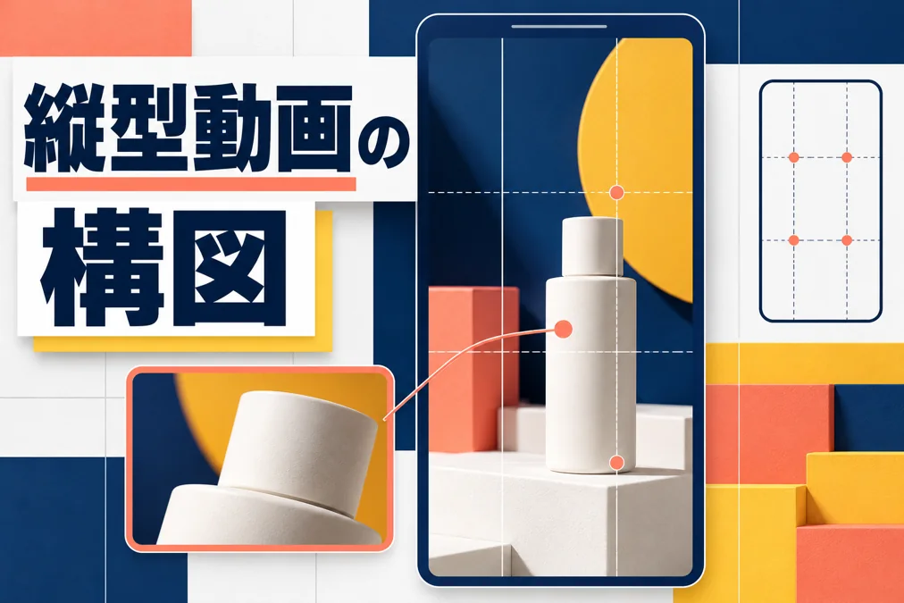 縦型動画の構図の決め方｜人物・商品・テロップを見やすく配置するのアイキャッチ画像