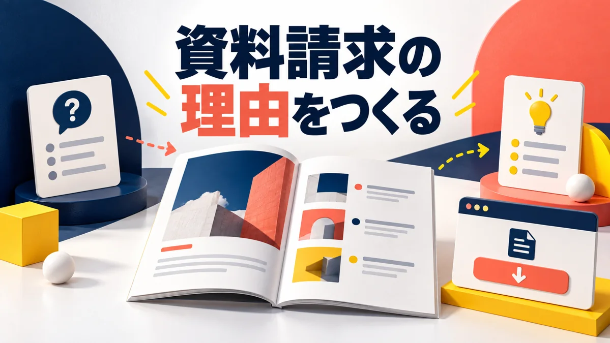 資料請求につながる動画の作り方｜資料を見る理由をどう伝える？のアイキャッチ画像