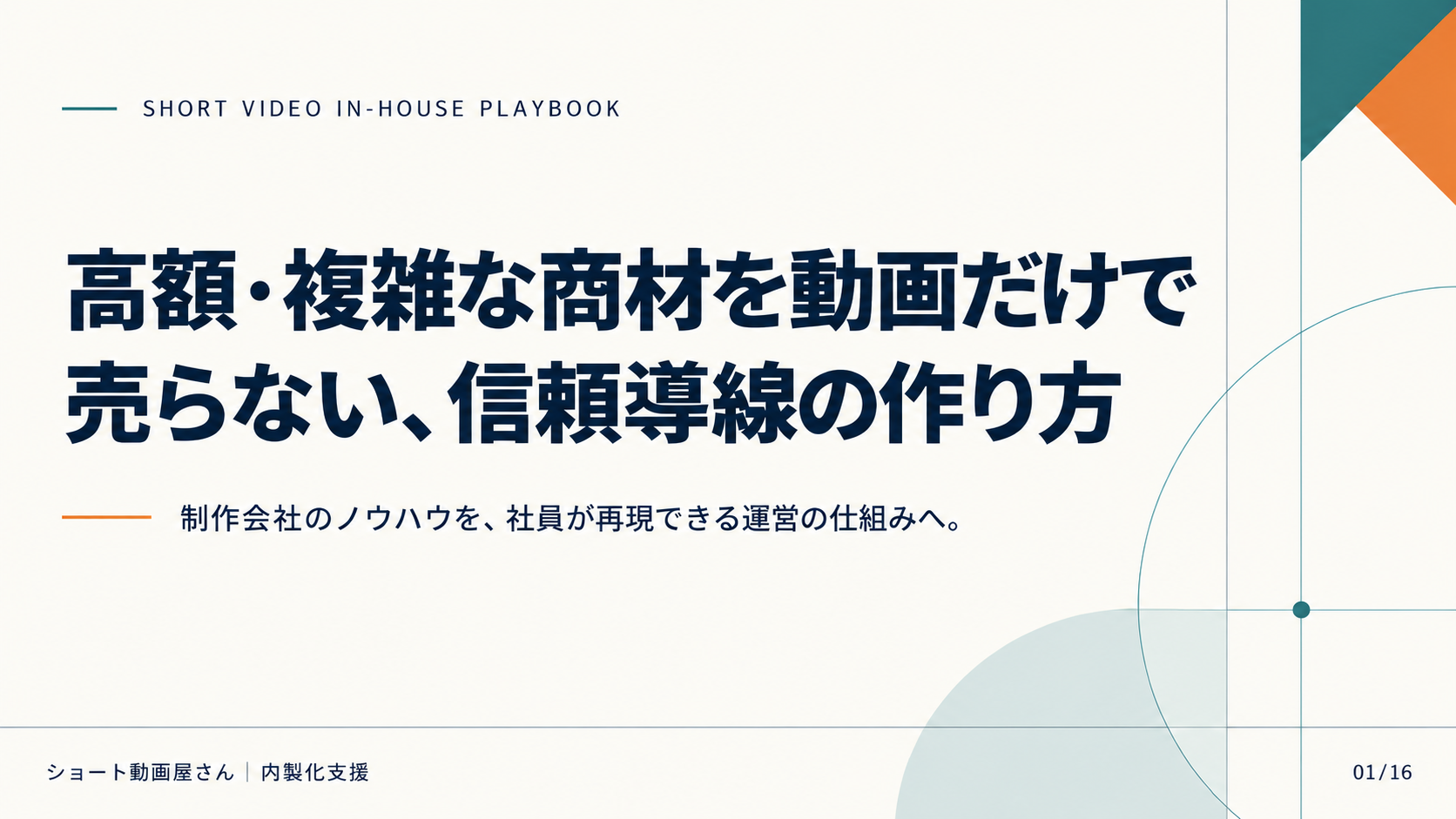 高額・複雑な商材を動画だけで売らない、信頼導線の作り方の表紙